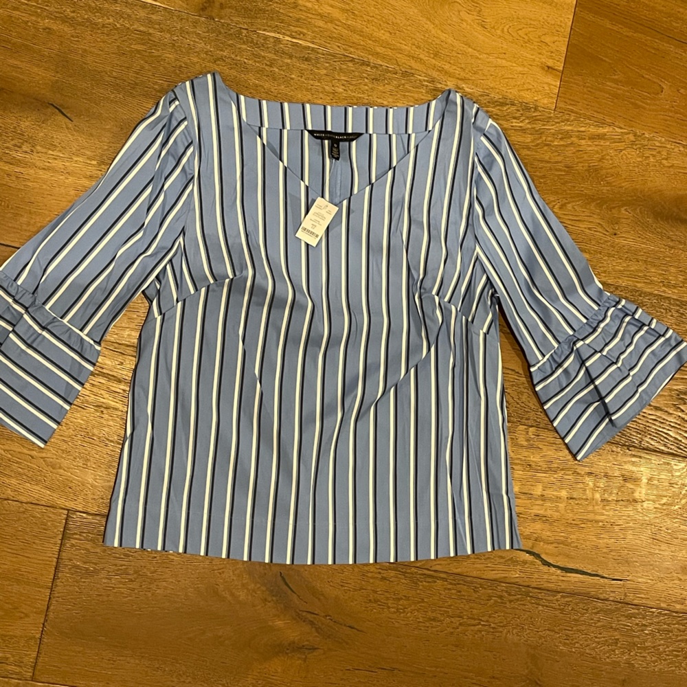 White House Black Market blouse size 12 NWT